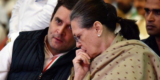 Rahul Gandhi and Sonia Gandhi in a file photo.