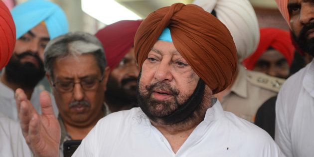 A file photo of Punjab Chief Minister Amarinder Singh.