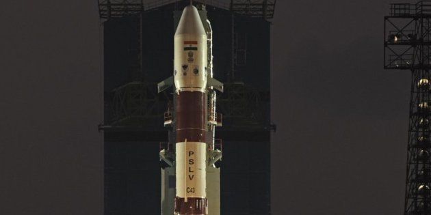 The launch of PSLVC43.