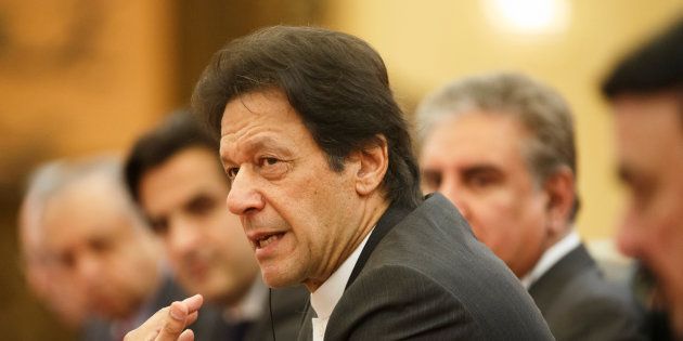 A file photo of Pakistani Prime Minister Imran Khan.