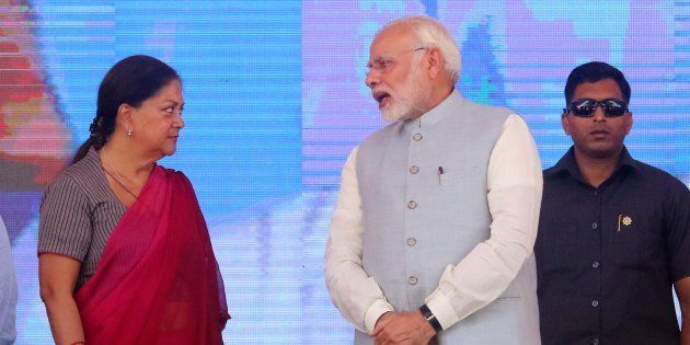 Work relationship between Prime Minister Narendra Modi and Rajasthan Chief Minister Vasundhara Raje has been seen as frosty. However, on this scheme, both the Centre and Rajasthan governments have been publicly enthusiastic in implementation even though farmers' concerns remain unresolved.