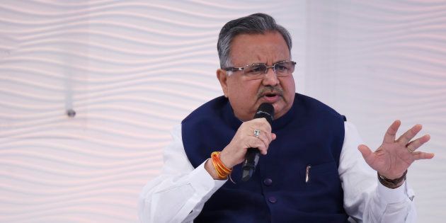 Chief Minister Raman Singh in a file photo.