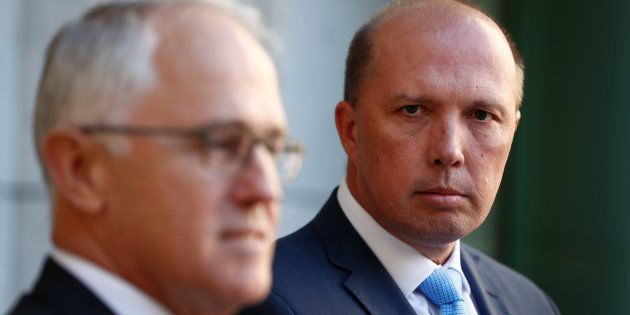 Prime Minister Malcolm Turnbull and Immigration Minister Peter Dutton announce the 457 visa has been killed off.