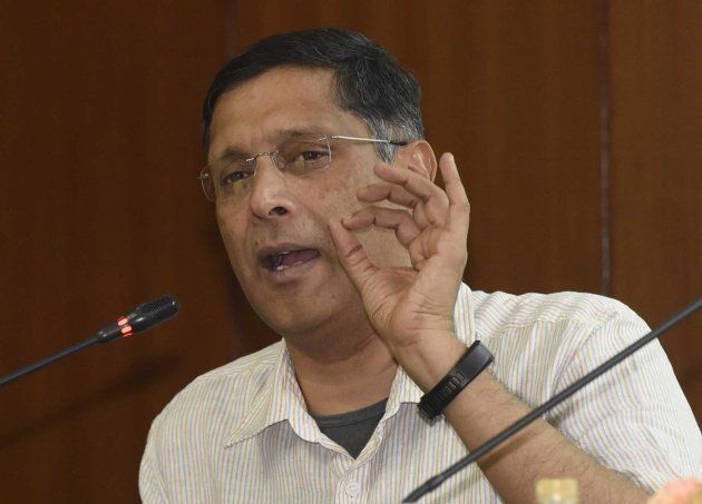 Chief Economic Adviser Dr. Arvind Subramanian addresses the members of the Legislative Assembly of NCT of Delhi.