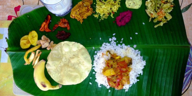 Onam Sadya - Sep 2013