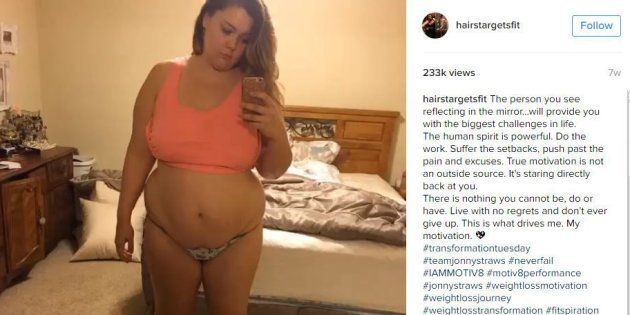 This woman's weight loss time-lapse is mesmerizing