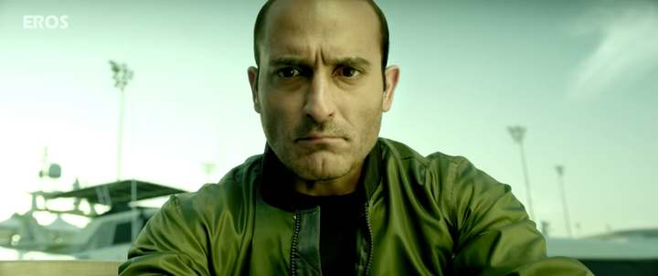 Akshaye Khanna, in a still from 'Dishoom'.