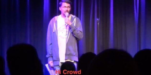 Stand-up comedians get nervous too.