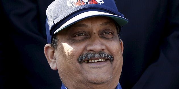 India's Defence Minister Manohar Parrikar. March 31, 2015.