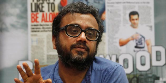 MUMBAI, INDIA - APRIL 1: (Editors Note: This is an exclusive shoot of Hindustan Times) Bollywood film director Dibakar Banerjee at the Fever office for the promotion of his film Detective Byomkesh Bakshy on April 1, 2015 in Mumbai, India. (Photo by Vidya Subramanian/Hindustan Times via Getty Images)