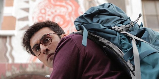 Ranbir Kapoor in a promotional still from 'Jagga Jasoos'.