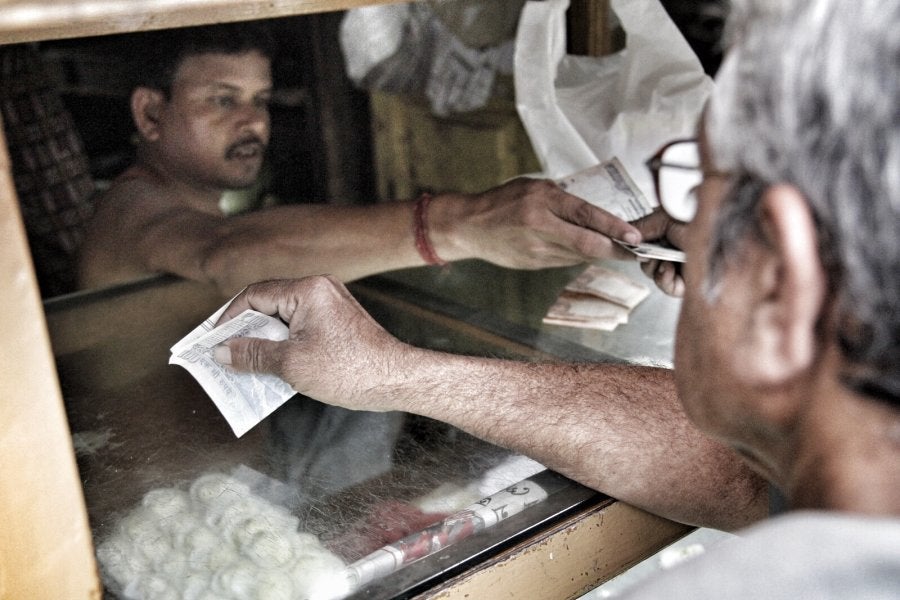 The sweet shops were the most busy during the Pujas and a few days after the conclusion of the festivities.