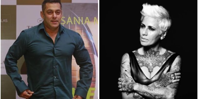 क्या आपने देखा सलमान की रूमर्ड गर्लफ्रेंड यूलिया का क्लासी टैटू? हो रहा  वायरल | salman khan special friend iulia vantur flaunt tattoo on back |  Patrika News
