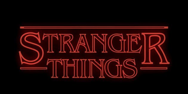The title card of Netflix's 'Stranger Things'.