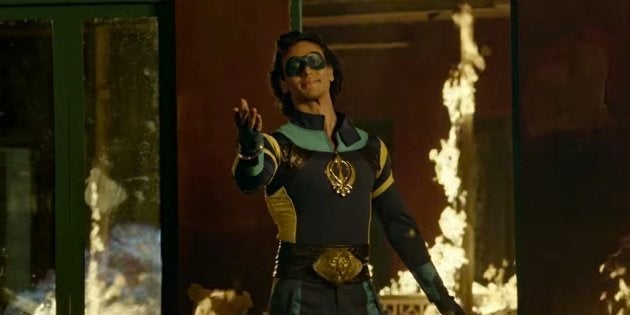 Tiger Shroff in 'A Flying Jatt'.