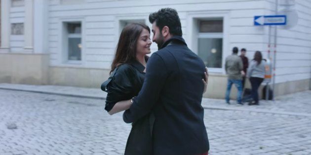 Aishwarya Rai Bachchan and Ranbir Kapoor in a screengrab from the 'Ae Dil Hai Mushkil' teaser.