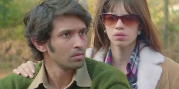 Vikrant Massey and Kalki Koechlin in a still from 'A Death in the Gunj.'