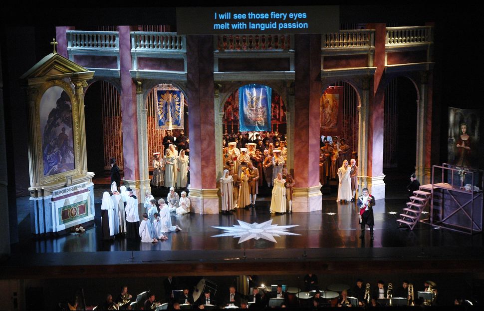 A scene from Puccini's 'Tosca', one of the SOI's fully-staged opera productions.