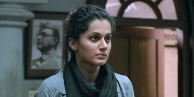 Taapsee Pannu in a still from 'Pink'.