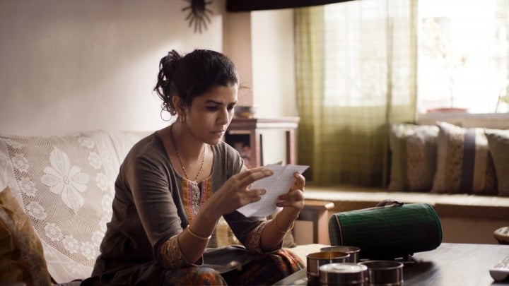 Nimrat Kaur in a still from 'The Lunchbox.'