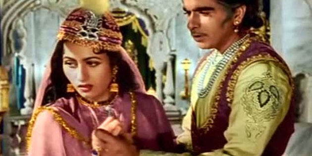 Still from the film 'Mughal-e-Azam'.