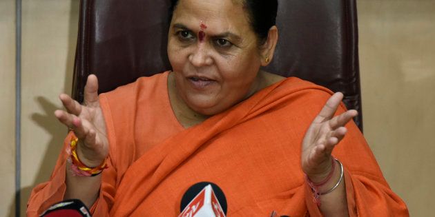 Arrest Warrant Issued Against Union Minister Uma Bharti In Alleged