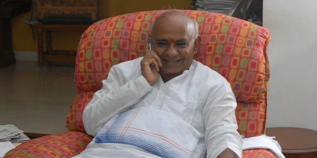 File photo of HD Deve Gowda, former Prime Minister of India and President of Janata Dal (S).