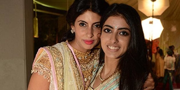 (L-R) Shweta Nanda Bachchan with daughter Navya Naveli Nanda.