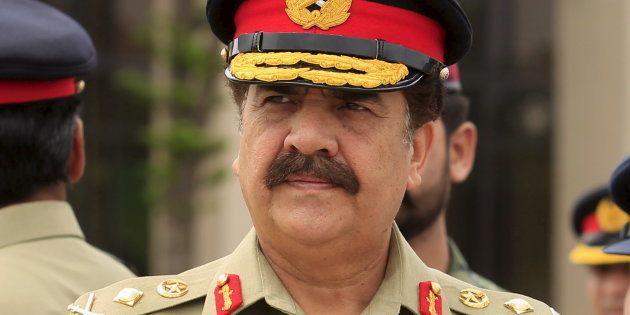 Pakistan's Army Chief of Staff General Raheel Sharif attends a ceremony at the Nur Khan air base in Islamabad, Pakistan May 9, 2015.