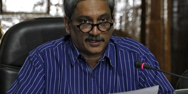 File photo of India's Defence Minister Manohar Parrikar.