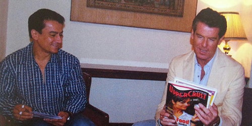 Bonding With Pierce Brosnan—Over Cigars, Not Paan Masala!