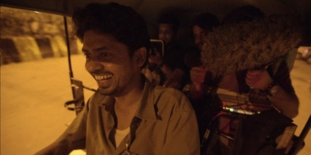 Deepak Sampat in a still from 'Autohead'.