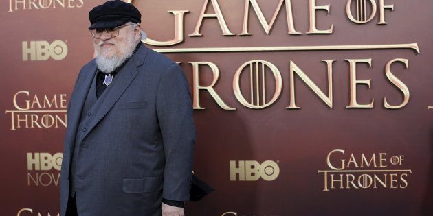 George R.R. Martin at the season premiere of HBO's "Game of Thrones" in San Francisco, California March 23, 2015. REUTERS/Robert Galbraith