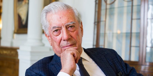 Mario Vargas Llosa on September 7, 2016 in Santander, Spain. (Photo by Juan Manuel Serrano Arce/Getty Images)