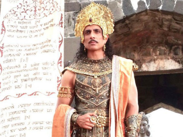 Sonu Sood in a still from Xuanzang