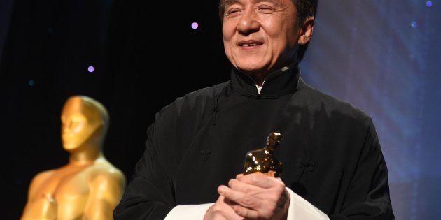 super high quality)))), ((8K)), ((135mm sony lens)), young jackie chan,  bald - SeaArt AI