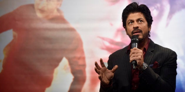 Bollywood actor Shah Rukh Khan speaks during a news conference at Madame Tussauds in London, Britain April 13, 2016. REUTERS/Hannah McKay