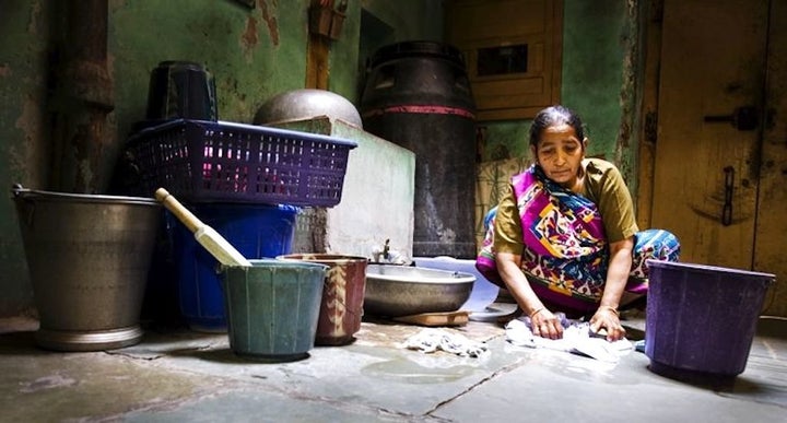 Drudgery is compounded by stigma for migrant women workers.