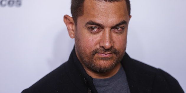 Indian actor Aamir Khan arrives for the opening night of the Women in the World summit in New York April 22, 2015. REUTERS/Lucas Jackson