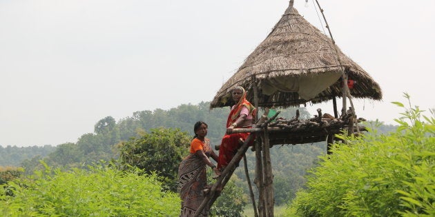 Meera Vingni and Leela Mohande of Kita Village at toor fields