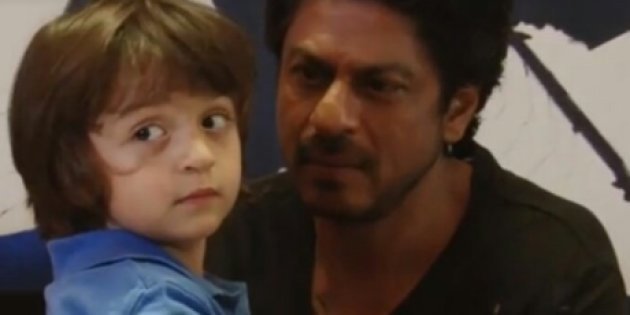 Shah Rukh Khan says his youngest son AbRam believes he's nine | Filmfare.com