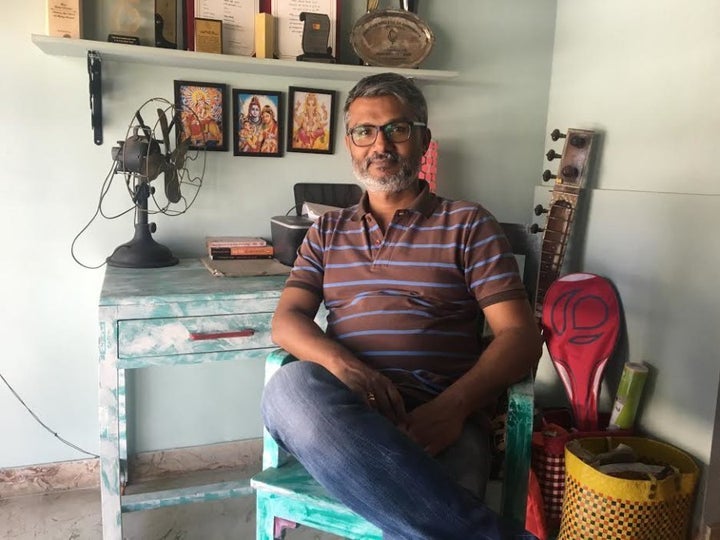 Nitesh Tiwari in his Chembur residence.