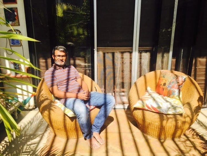 Nitesh Tiwari at his residence in Chembur.