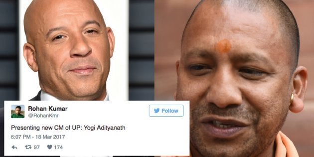 Twitter Goes Fast And Furious With Yogi Adityanath And Vin Diesel Comparison Huffpost Null