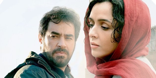 Shahab Hosseini and Taraneh Alidoosti in a still from Asghar Farhadi's 'The Salesman'