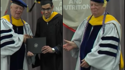 Indian Student Touching American Dean's Feet Proves That You Can't Take The Desi Out Of