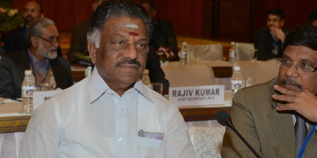 Former Union Minister E. Ponnusamy Joins Panneerselvam | HuffPost Politics