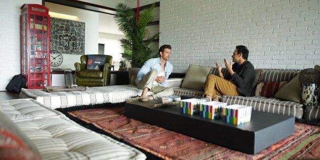 Hrithik Roshan with Interior Designer Ashiesh Shah.