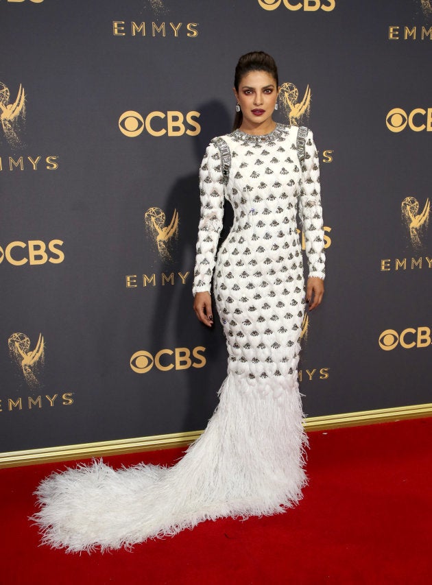 priyanka chopra emmy dress