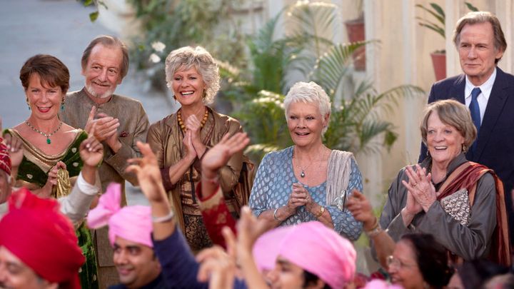 A still from 'The Second Best Exotic Marigold Hotel.'